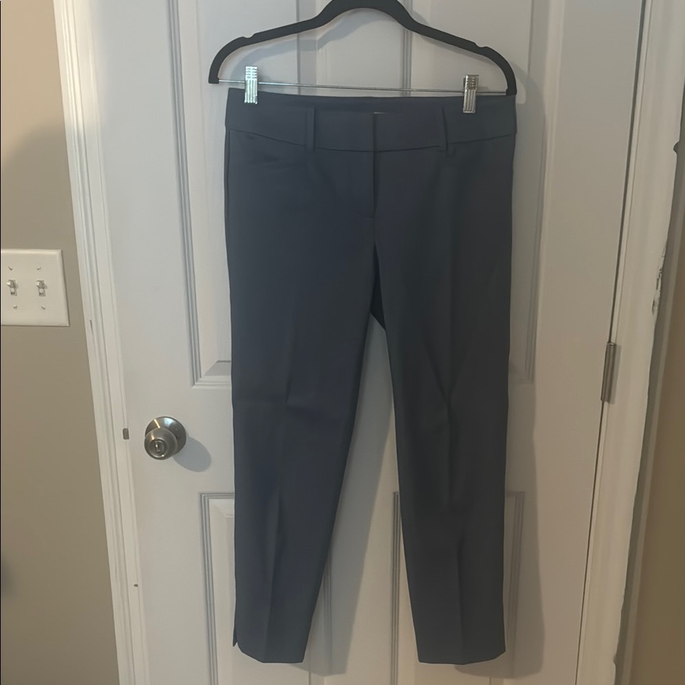 LOFT light blue Ankle Cropped Pants